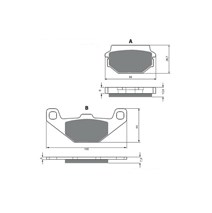 Brake plates Goldfren 237ad