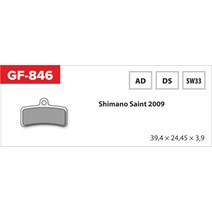 GF Brake Pads 846 Ad MTB Shimano (No spring, Spring, Pencil)