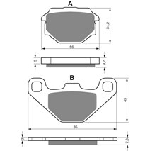 Brake plates Goldfren 094 K1