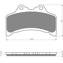 Brake plates Goldfren 204 AD