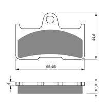 Brake plates Goldfren 281 AD