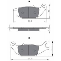 Brake plates Goldfren 221 AD