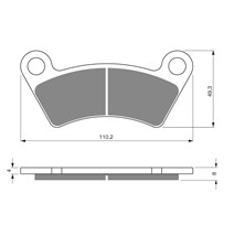 Brake plates Goldfren 294 AD