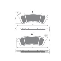 GOLDFREN 257 S3 brake pads