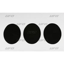 Number plate VINTAGE set 3pcs oval UFO