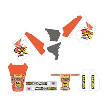 set of stickers Honda CR 125/250 90-92 colours Team Honda EU 91