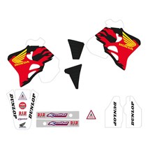 set of stickers Honda CR125 95-97 CR250 95-96 Team Honda USA 95