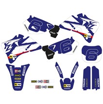 set of stickers YZ 125/250 96-99 Team Yamaha Factory 98