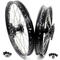 KKE wheel set fits on YZ125/250 99- YZF 250/450 03- Fantic XX/XE 1,60x21 2,15x19