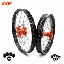 KKE wheels set fits on KTM SX/SXF 03-25 21x1,60/ 19x2,15