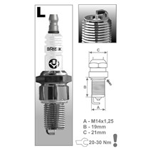 BRISK LR11SL spark plug